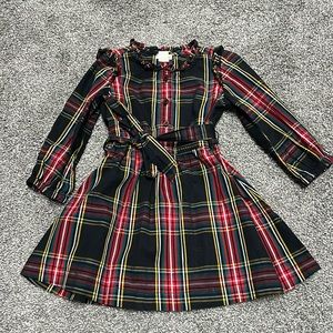 SOLD Crewcuts 3T Christmas Plaid Dress